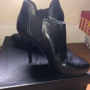 Brand new black heels booties